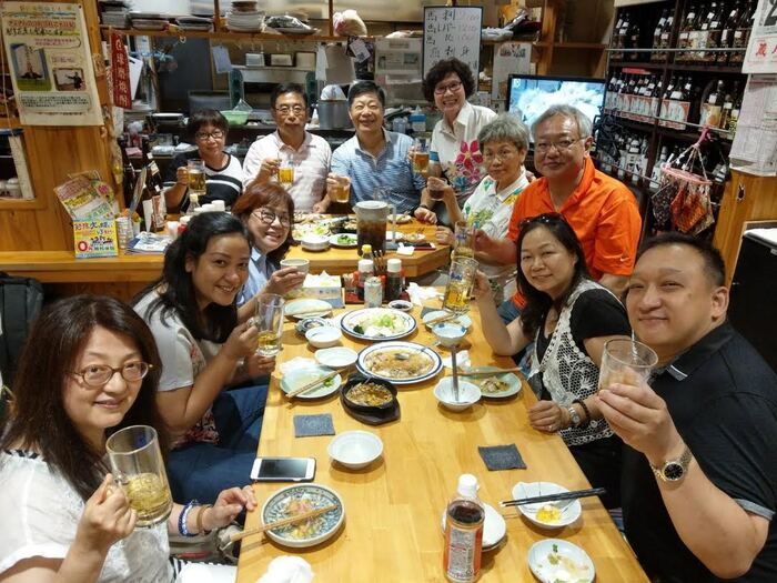 海洋事業學院院長莊慶達參加世界米山學友會在熊本舉行的米山活動圖片