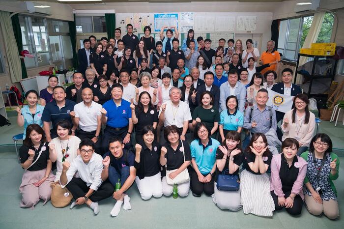 海洋事業學院院長莊慶達參加世界米山學友會在熊本舉行的米山活動圖片