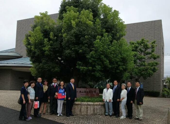 海洋事業學院院長莊慶達參加世界米山學友會在熊本舉行的米山活動圖片