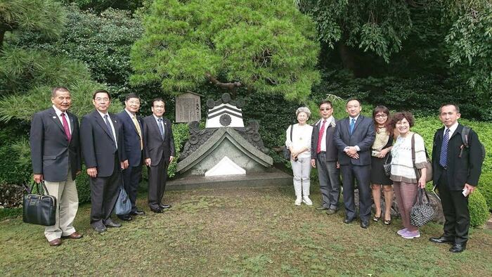 海洋事業學院院長莊慶達參加世界米山學友會在熊本舉行的米山活動圖片