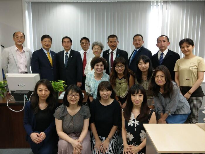 海洋事業學院院長莊慶達參加世界米山學友會在熊本舉行的米山活動圖片